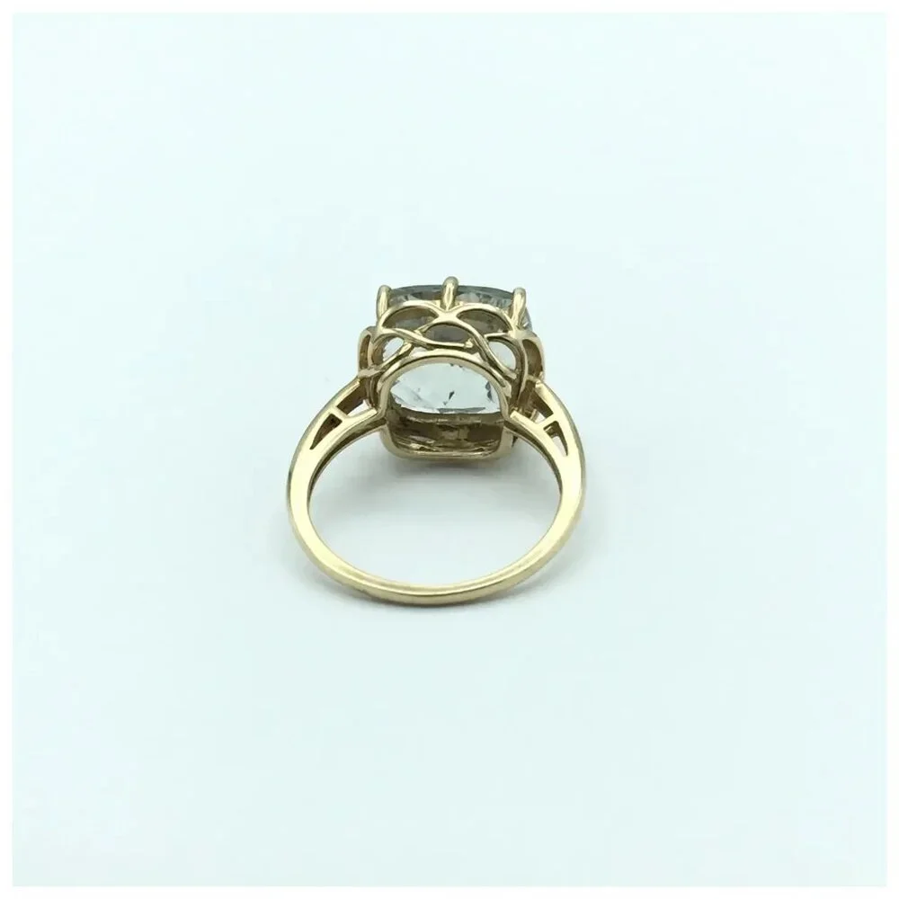 10K Morganite Ring - Picture 5 of 7